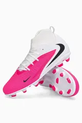 Бутсы Nike Phantom 6 High Club FG/MG - розовый