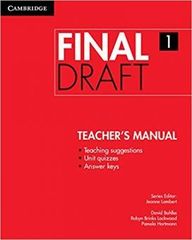 Final Draft 1 Teacher's Manual. Книга для учителя