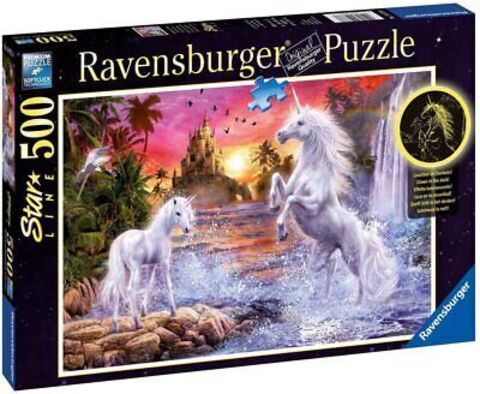 Puzzle Unicorns at the River 500 pcs