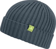 Зимняя шапка Adidas Fisherman Beanie - arctic night/pulse lime