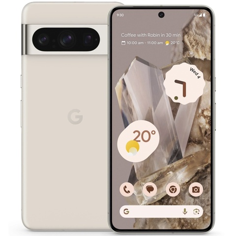 Смартфон Google Pixel 8 Pro 12/256 ГБ Porcelain, Бежевый (USA, Global)