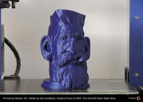 Пластик для 3D-принтера Fillamentum PLA Extrafill Pearl Night Blue