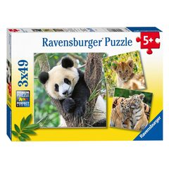 Puzzle Wildlife 3x49pc