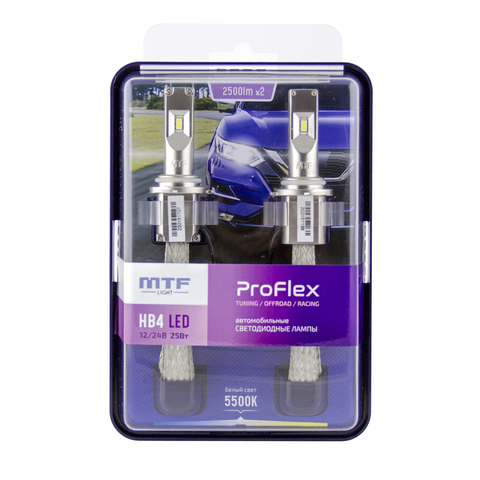 Светодиодные лампы MTF Light серия ProFlex HB4 (9006) 5500K