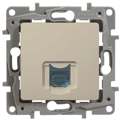 Etika Розетка RJ45 кат5Utp.слонов.кость 672341