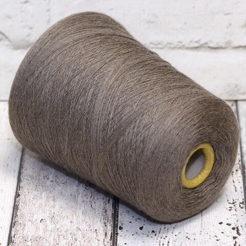 Меринос ZEGNA BARUFFA 2/30 CASHWOOL серо-коричневый меланж
