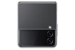 Чехол Samsung Clear Slim Cover для Z Flip 4 (EF-QF721CTEGRU) прозрачный