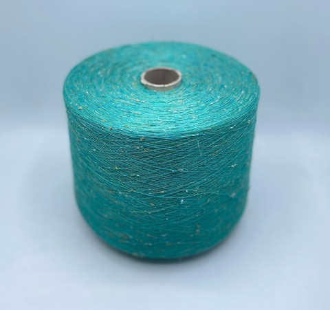 Fil-3 (пр.Италия),art-Emerald 2000м/100гр, 50% Вискоза 16% Лен 30% Полиакрил 4% Шелк , цвет- Светлый изумруд,твид , арт.27838