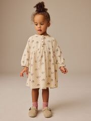 Платье для девочки Next E54-810, Кремовый