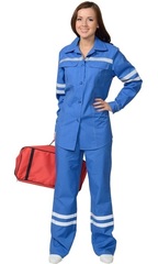 Костюм "СКОРАЯ ПОМОЩЬ" женский летний