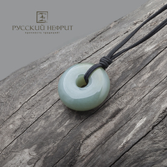 Диск Би. Нефрит "Светлая морская волна"