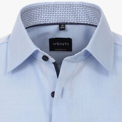 Сорочка Venti Modern Fit 103412600-115 голубая c цветной отделкой