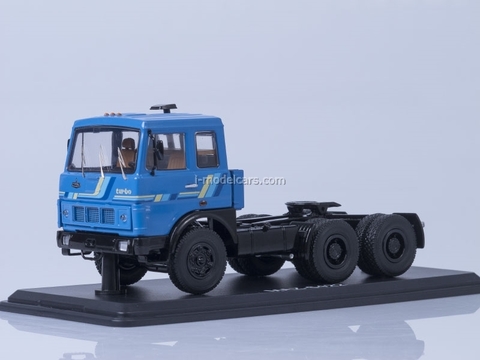 SSM 1/43 MAZ-537 + Semi-remorque CMZAP-5247G - Vert Métal/plastique Neuf