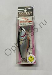 Воблер Rosy Down Fighter 76F 76мм, 12,8гр, загл. 0,5-1,5м