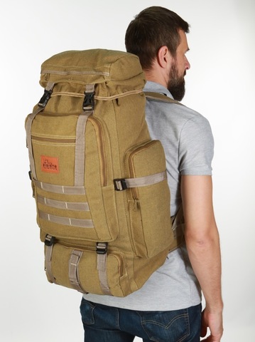 Картинка рюкзак тактический Skully Tactic RWZS22 khaki - 9