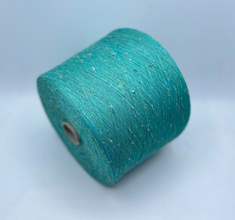 Fil-3 (пр.Италия),art-Emerald 2000м/100гр, 50% Вискоза 16% Лен 30% Полиакрил 4% Шелк , цвет- Светлый изумруд,твид , арт.27838