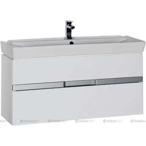 Aquanet 183404 Компл.2 - Тумба Виго 120 цв.белый (183404)