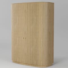 Шкаф для одежды двухдверный Эклипс (натуральный дуб), 146x210x60 см