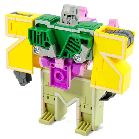 Робот-рейнджер: трансботы Lingvo Zoo 1 Toy (буквы английские K L M N)