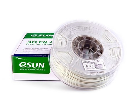 Катушка ABS+ пластика Esun, 1.75 мм, 1 кг, светящаяся синяя