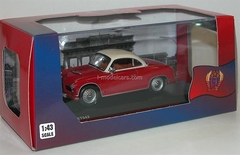 AWZ P70 Coupe dark bordeux-white 1958 IST042 IST Models 1:43