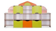 Стенка игровая "ДОМИК"