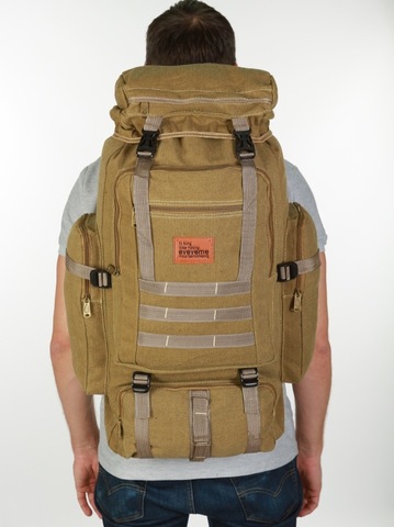 Картинка рюкзак тактический Skully Tactic RWZS22 khaki - 10