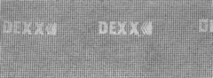 DEXX 105 х 280 мм, 3 шт, Р80, абразивная, водостойкая шлифовальная сетка (35550-080)
