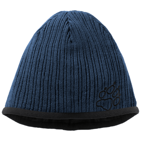 Картинка шапка Jack Wolfskin Stormlock Rip Rap Cap dark indigo - 1