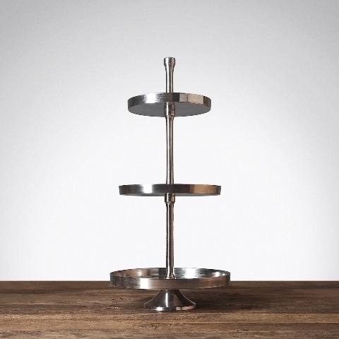 Этажерка трехуровневая Restoration Hardware 1065