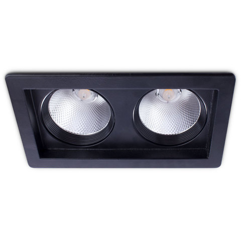 Встраиваемый светильник Arte Lamp Privato A7018PL-2BK