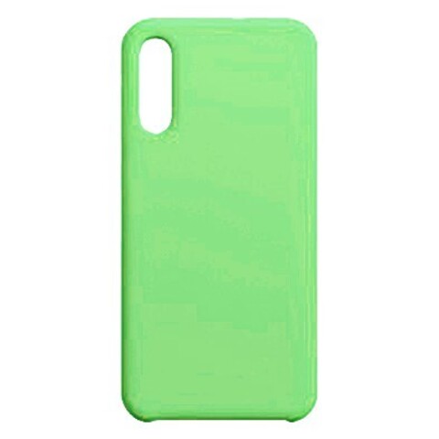 Силиконовый чехол Silicone Cover для Samsung Galaxy A50 / A50s / A30s (Салатовый)