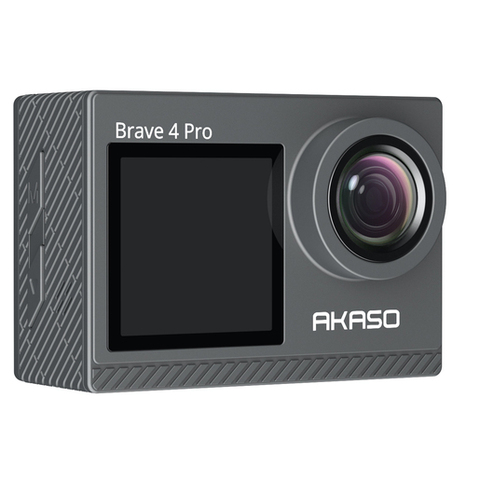 Экшн-камера AKASO Action camera BRAVE 4 PRO, серый