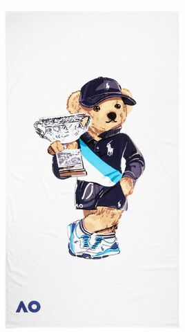 Теннисное полотенце Australian Open x Ralph Lauren Beach Towel - white