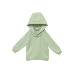 Худи из футера олива