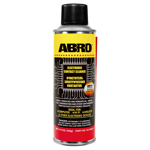 Очиститель электрических контактов (163 г) ABRO EC-533