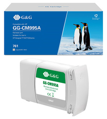 Картридж G&G 761 GG-CM995A для HP DJ T7100/T7200, серый (400 мл) MPS