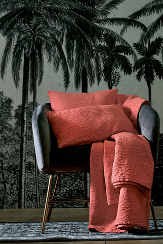 Покрывало 180x260 Blanc Des Vosges Racines Curcuma