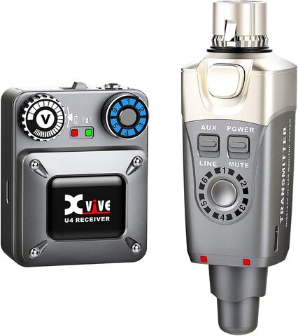 XVIVE U4r4 WIRELESS IN EAR MONITOR SYSTEM  СИСТЕМА ПЕРСОНАЛЬНОГО МОНИТОРИНГА -1 ПРИЕМНИК, 4 ПЕРЕДАТЧИКА