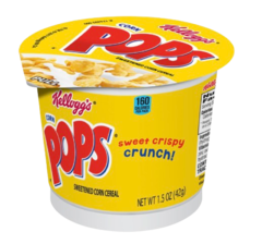 Сухой завтрак Kellogg’s Corn Pops в чашке