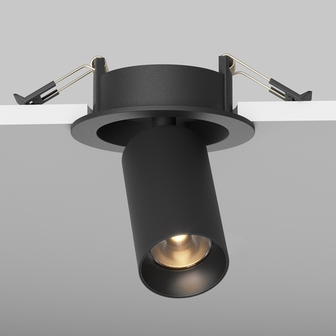 Встраиваемый светильник Maytoni Focus led C071CL-7W2.7K-B