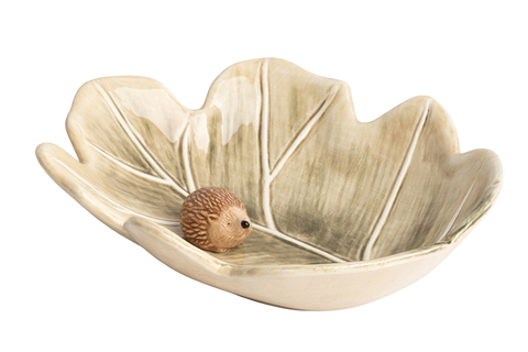 Блюдо 20х17см Anna Lafarg Autumn forest Еж на листе