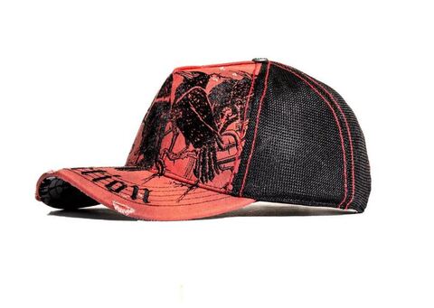 Affliction | Бейсболка мужская Crows Hat A27064 слева