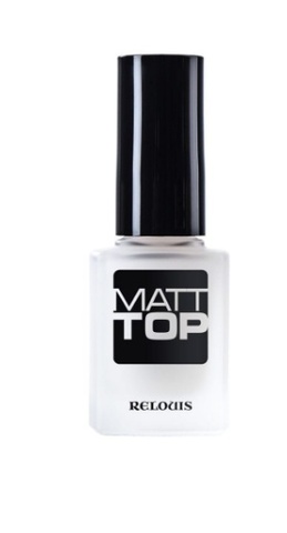 RELOUIS .Матовое верхнее покрытие лака для ногтей 