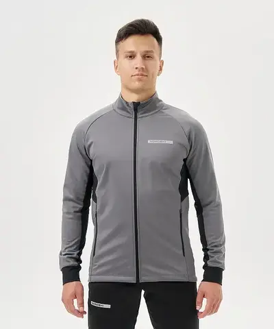 куртка NORDSKI Core Grey/Black NSM657202, р-р  6-L, размин., сер/черн.