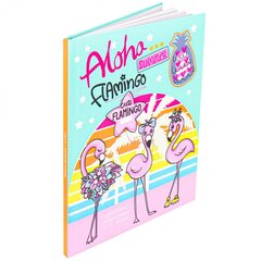 
          Дневник школьный Проф-Пресс 1-4 кл., 48л., 7БЦ, глиттер., переплет.,"Три фламинго"