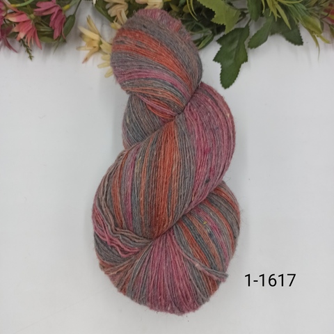 Дундага 6/1 шерсть секционного окрашивания 01-1617 420м/100гр