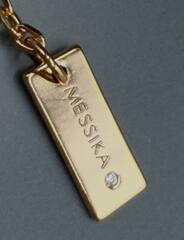 Двойное колье Messika в обсыпке VGOLD с двигающимися цирконами