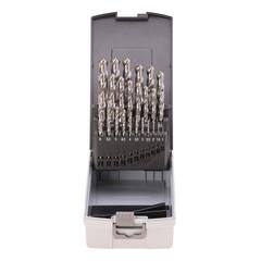 Набор сверл по металлу 1-13мм 25шт DIN338 HSS-G 118° (пл. кейс) Ruko 214215RO