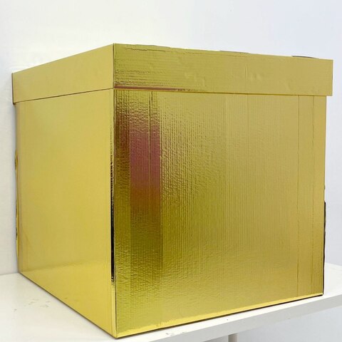Коробка для шаров, Золото, 70*70*70 см
